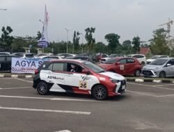 Pekan Raya Agya 2: Aksi Slalom Memukau Alinka Hardianti di Event Agya Stylo Jambi