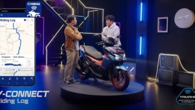 Mulai dari Navigasi Canggih Sampai Notifikasi Malfungsi, Ini Dia Aneka Keunggulan Y-Connect pada MAXi Yamaha
