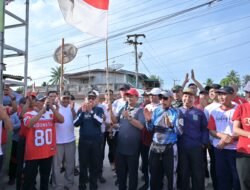 Maulana Hadiri Puncak HUT RI ke 80 di Kampung Edukasi Bakung Jaya