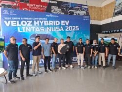 Agung Toyota Jambi Menggelar Gathering dalam Menyambut Veloz Hybrid EV Lintas Nusa di Jambi