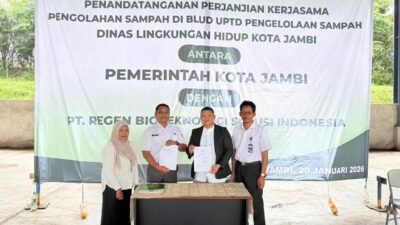 PT Regen Masuk TPA Talang Gulo, Era Baru Pengelolaan Sampah Kota Jambi Dimulai