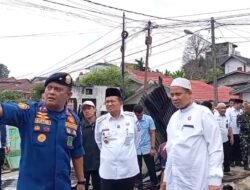 Wali Kota Maulana Tinjau Lokasi Kebakaran di Solok Sipin, Pastikan Korban Dapat Bantuan dan Makan Selama Sepekan