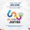Pemerintah Kota Jambi Resmi Luncurkan Logo Hari Jadi ke-625 Tanah Pilih Pusako Batuah dan HUT Pemkot ke-80