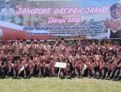 Maulana Menghadiri Jambore Daerah Jambi Tahun 2026 Di gelar Di Bumi Perkemahan Abdurrahman Sayoeti Musa , Sungai Gelam , Kabupaten Muaro Jambi.